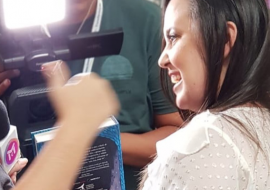 Lançamento de Scamonis na Bienal PE